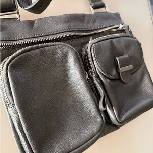 Leather Danier Crossbody Bag